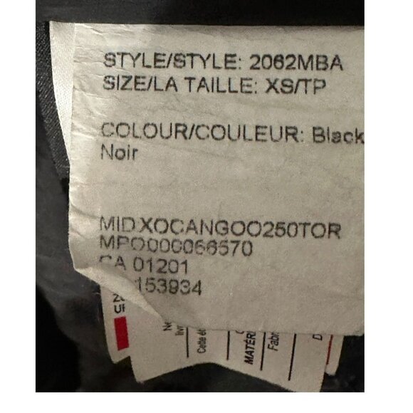 Canada Goose Langford Parka Black Label 2062MB Black Jacket Coat Men's XS New - Picture 7 of 16